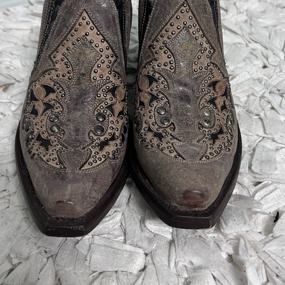 Corral Shoes - Corral Brown Studded Boots